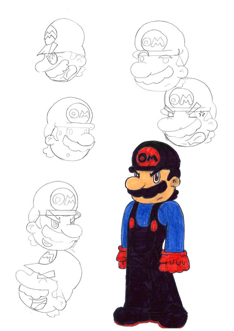 Expressions of Other Mario by filibolt on DeviantArt
