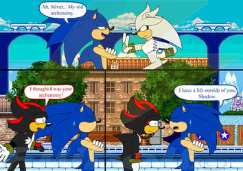 Love For Speed (Sonic X Reader)  Sonic and shadow, Sonic heroes, Sonic