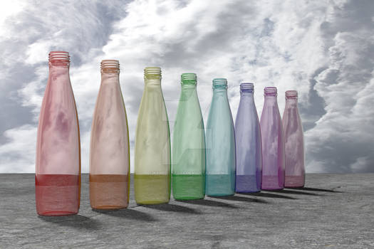 Colored Bottles