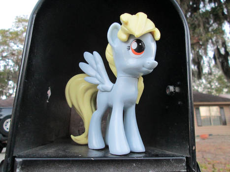 Who is that pony in the mailbox?