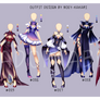 ACTION OUTFIT DESIGN #025-#029 [OPEN]