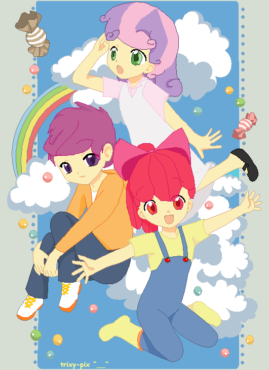 The Cutie Mark Crusaders Human