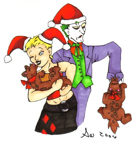 Holidays- Harley and the Joker