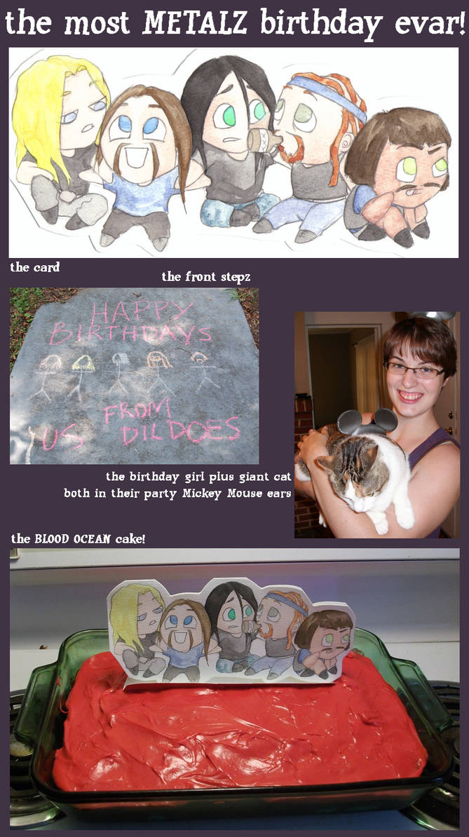 Metalocalypse Birthday Cake by angermuffin on DeviantArt