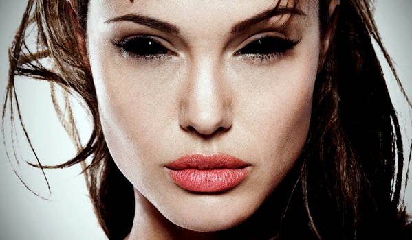 Angelina Jolie Demon Eyes