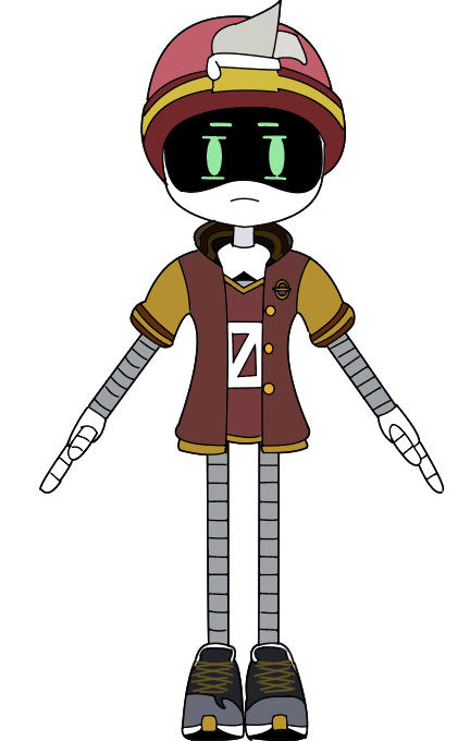 Murder Drones Thad A Posing Redraw by PrincessSwordHeart on DeviantArt