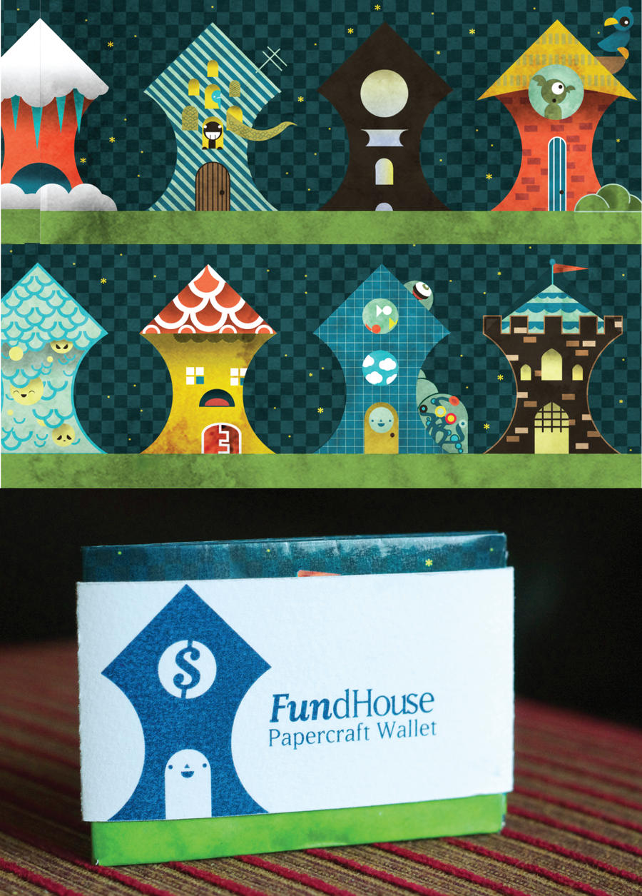 Fundhouse Papercraft Wallet by Tokechan on DeviantArt