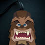 Tiki Chewbacca Ornament