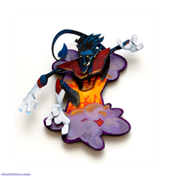 Nightcrawler Cut-Out