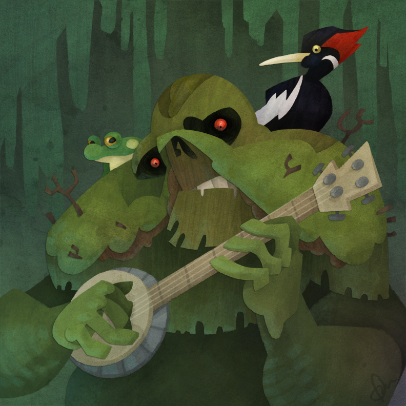 Banjo Pluckin' Swamp Thing