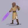 M is for Star Wars (Mace Windu)