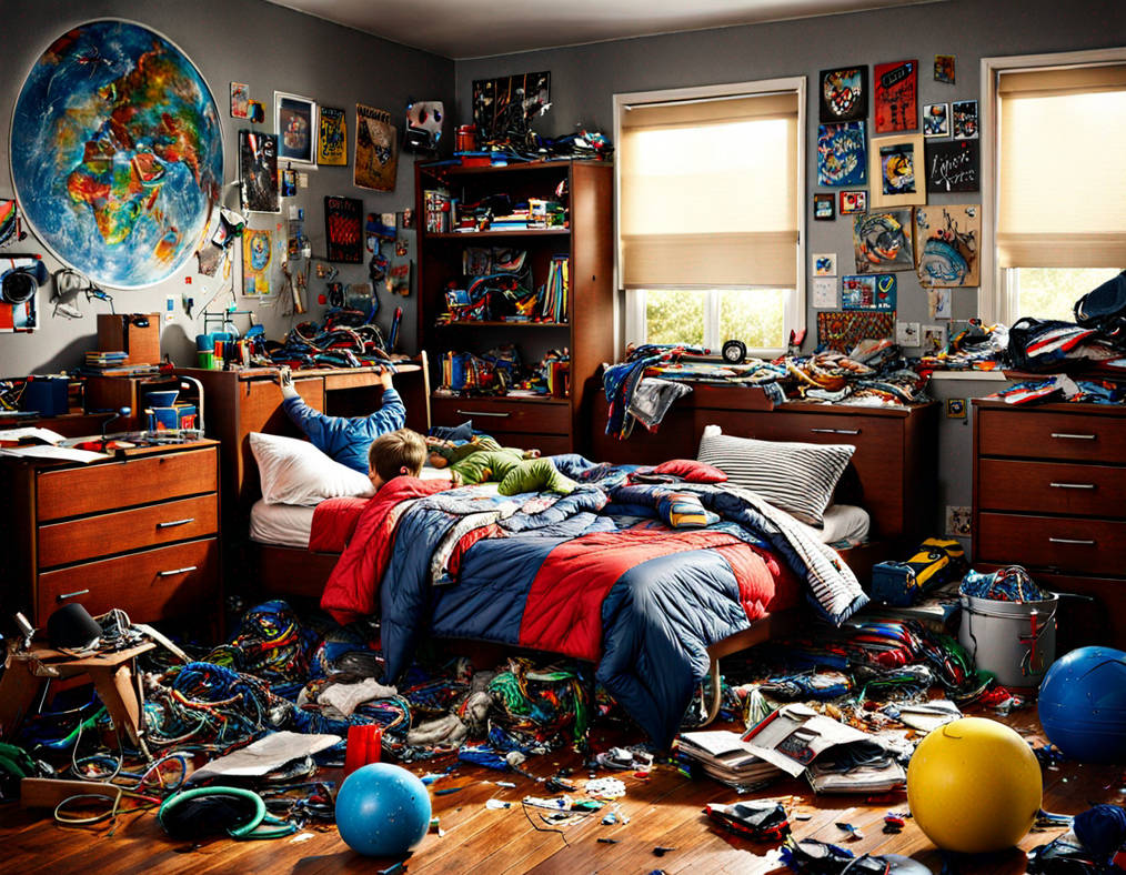 Messy Boys Bedroom By Sakuratrombetta Djafp1p by SakuraTrombetta on ...