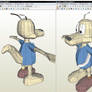 Rocko as 3D model