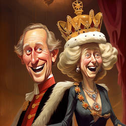 King Charles III and Queen Camilla Parker Bowles