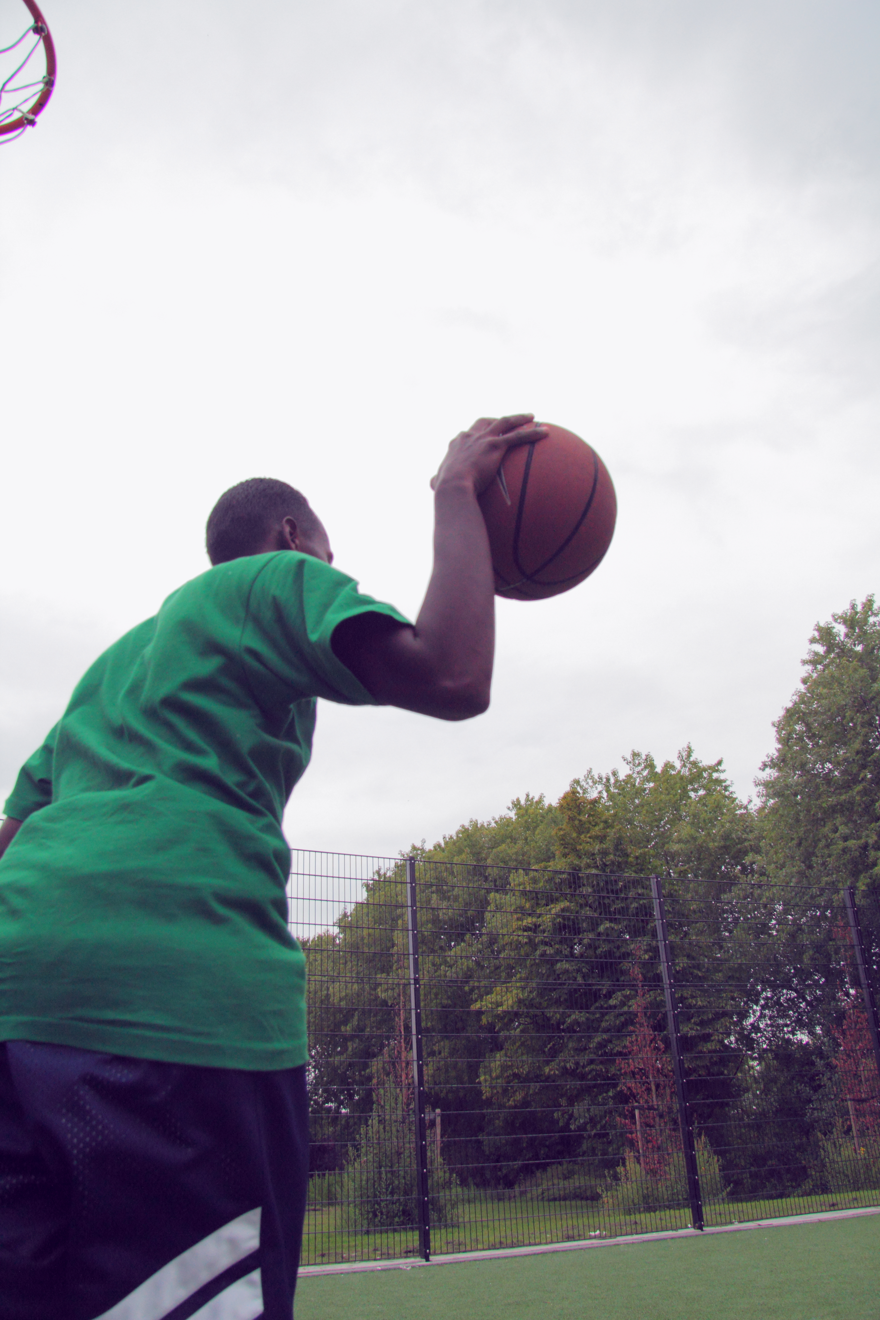 abdi playin'  hoops