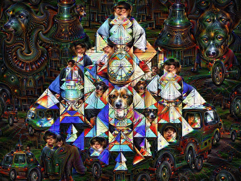 Deep Neural Net Dreams