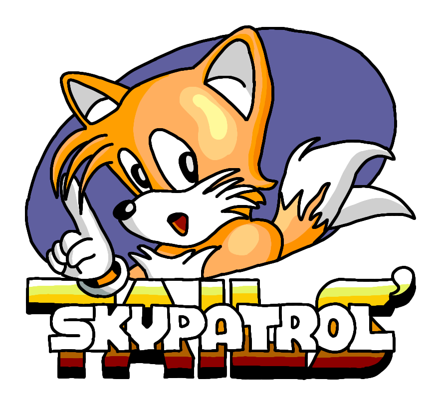 Tails' Skypatrol Title Screen Redrawn by JDFRG on DeviantArt
