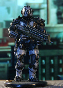 Crackdown 2 Agent Sculpture