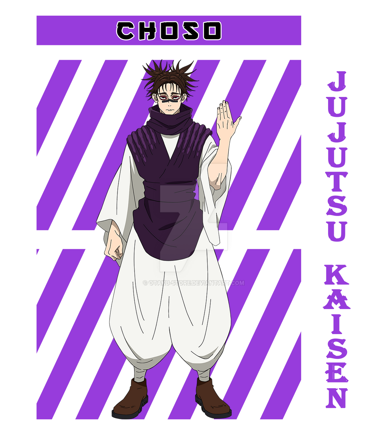 Jujutsu Kaisen - Choso Render 3 by StormyDayze on DeviantArt