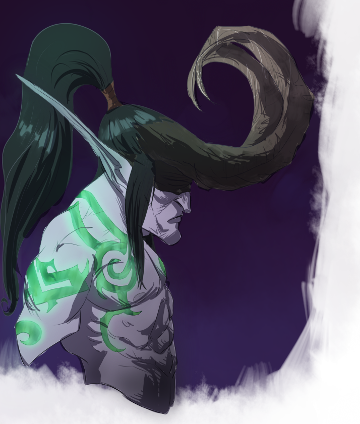 Illidan doodle