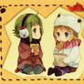 Megpoid Gumi and Kagamine Rin