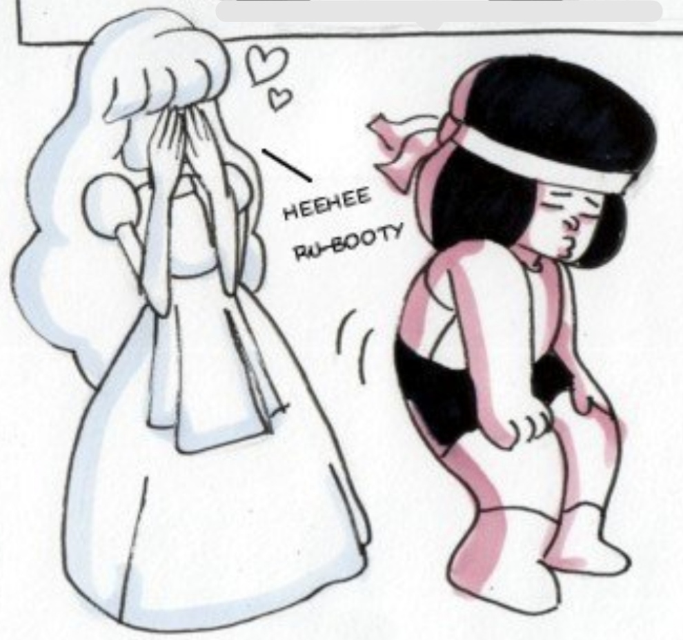 Ruby Twerking For Sapphire by CharlieMcgraffin on DeviantArt