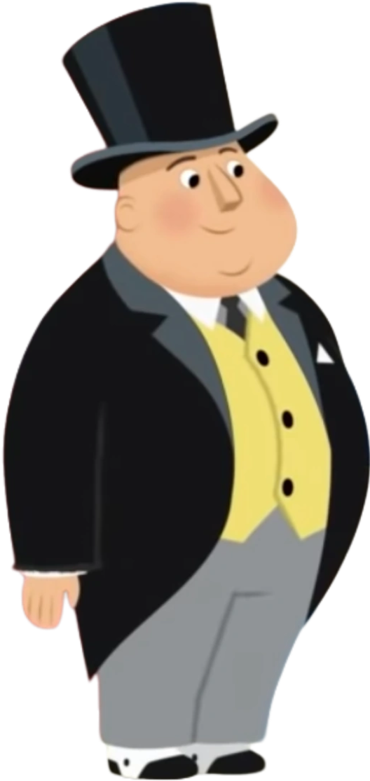 The Fat Controller PNG by CharlieMcgraffin on DeviantArt