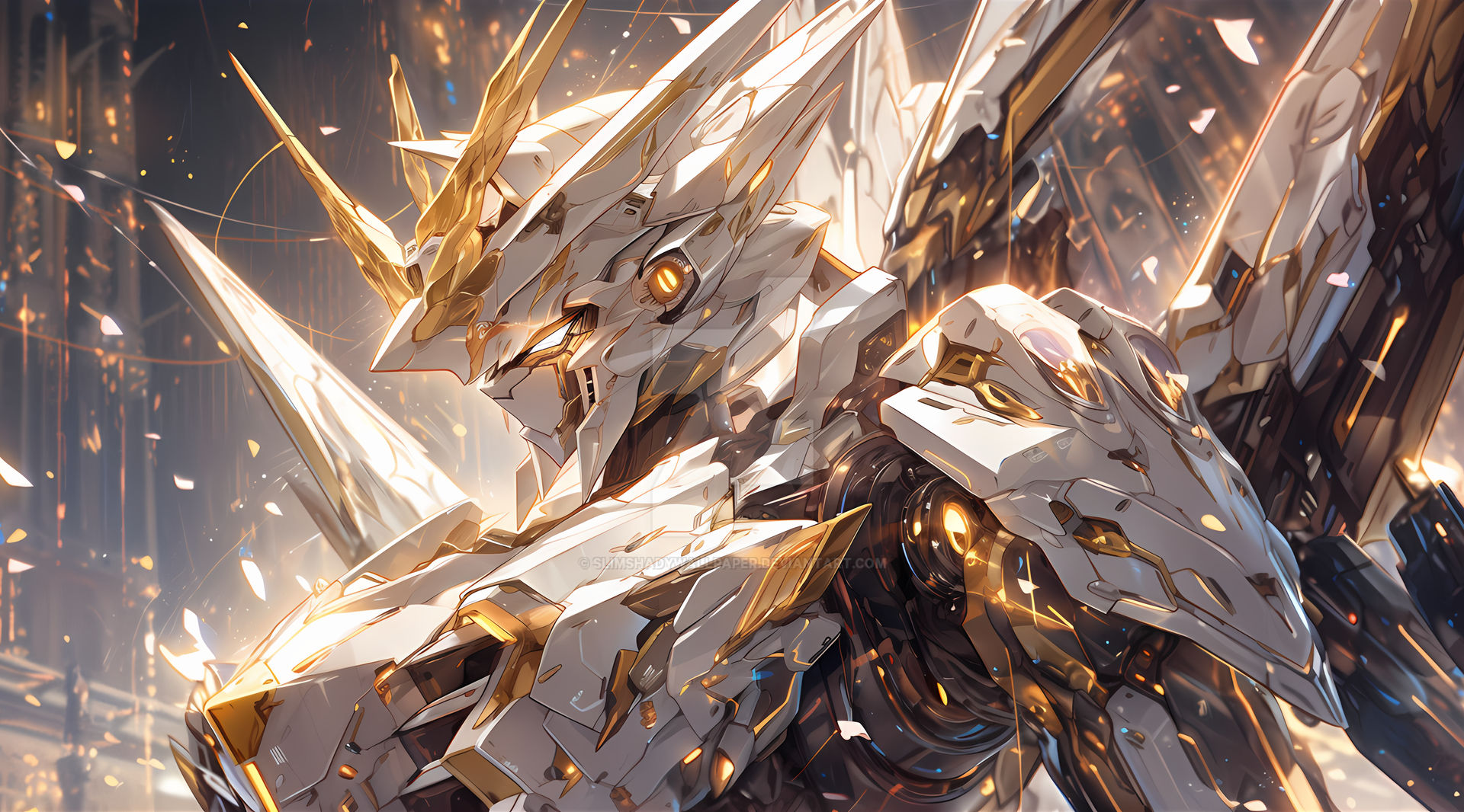Gold Gundam By SlimShadyWallpaper On DeviantArt gold-gundam-by-slimshadywallpaper-on-deviantart