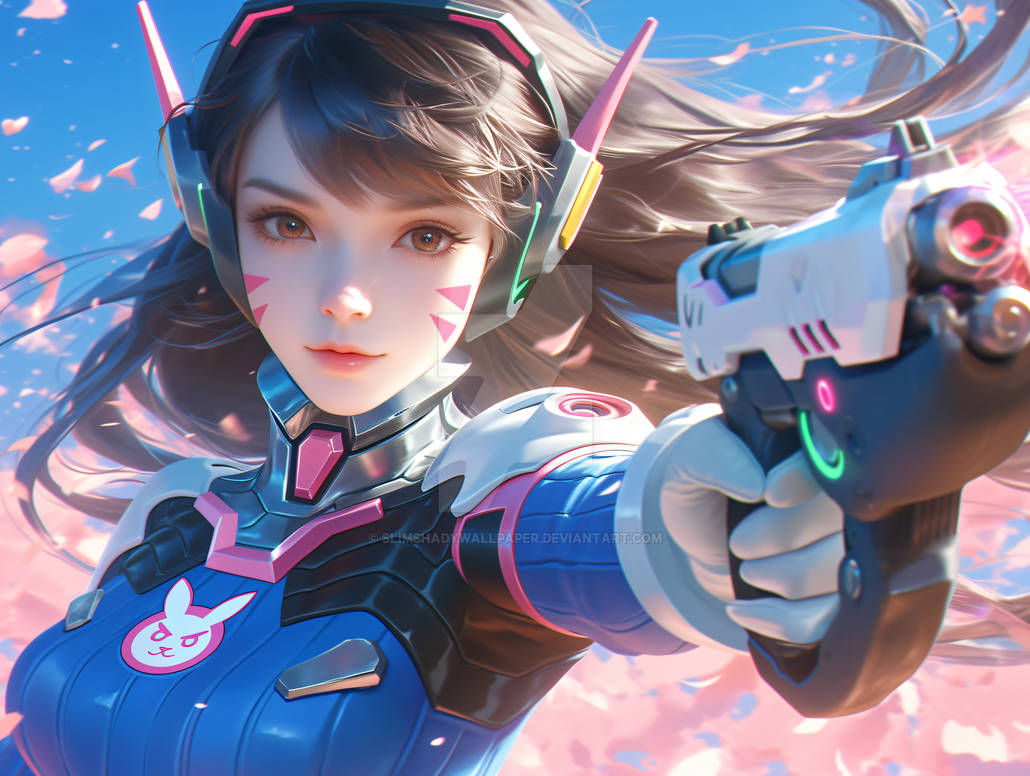 Dva, Overwatch by SlimShadyWallpaper on DeviantArt