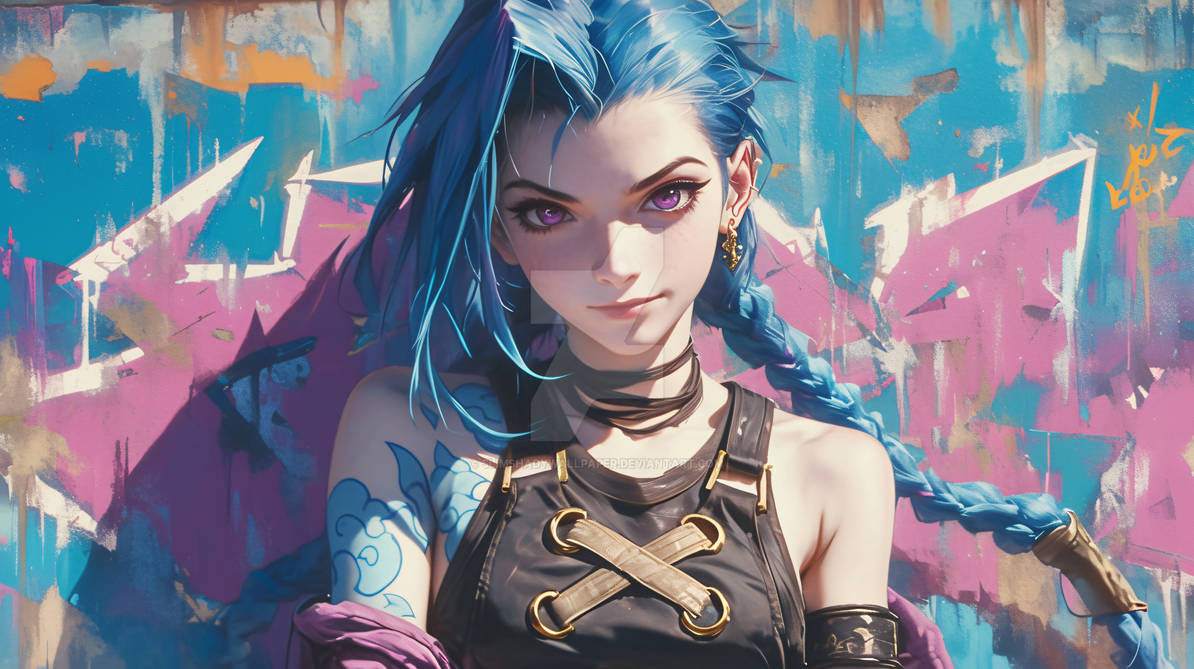 Jinx,Graffiti by SlimShadyWallpaper on DeviantArt