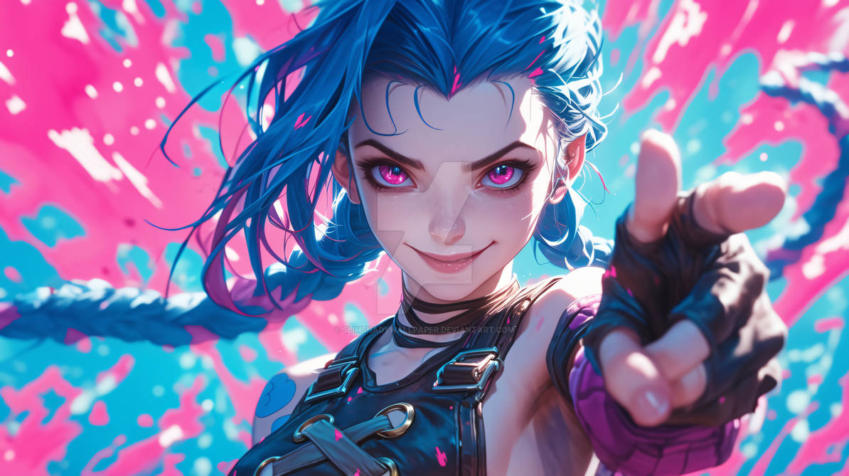 Jinx,Graffiti by SlimShadyWallpaper on DeviantArt