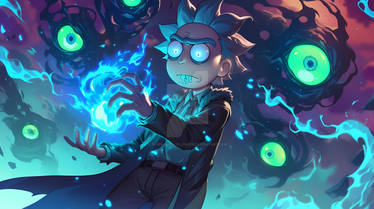 Wizard Rick Wizard Rick and Morty by SlimShadyWallpaper on DeviantArt