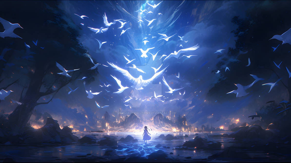 Deah Blue Background Deep Blue by SlimShadyWallpaper on DeviantArt