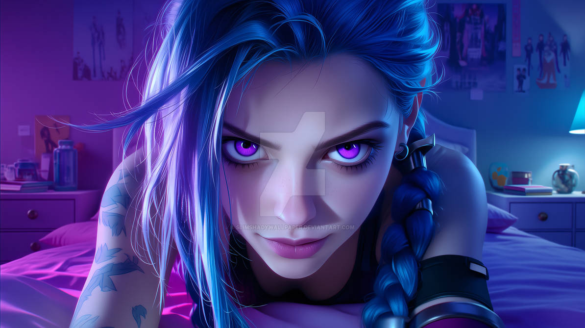 Jinx's Bedroom by SlimShadyWallpaper on DeviantArt