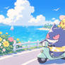 Gengar and Pikachu