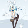 White Bunny Celie