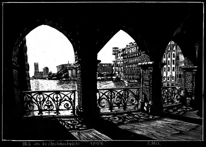 View from the Oberbaumbruecke