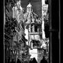 The narrow streets of Granada