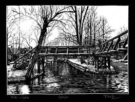 Winter in Lehde