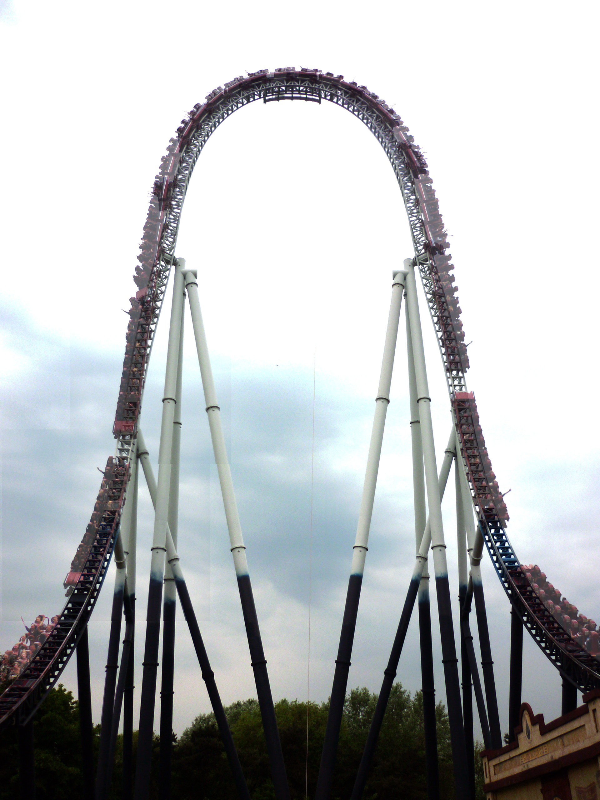 Stealth Rise-Rise-Rise Drop-Drop-Drop, Thorpe Park