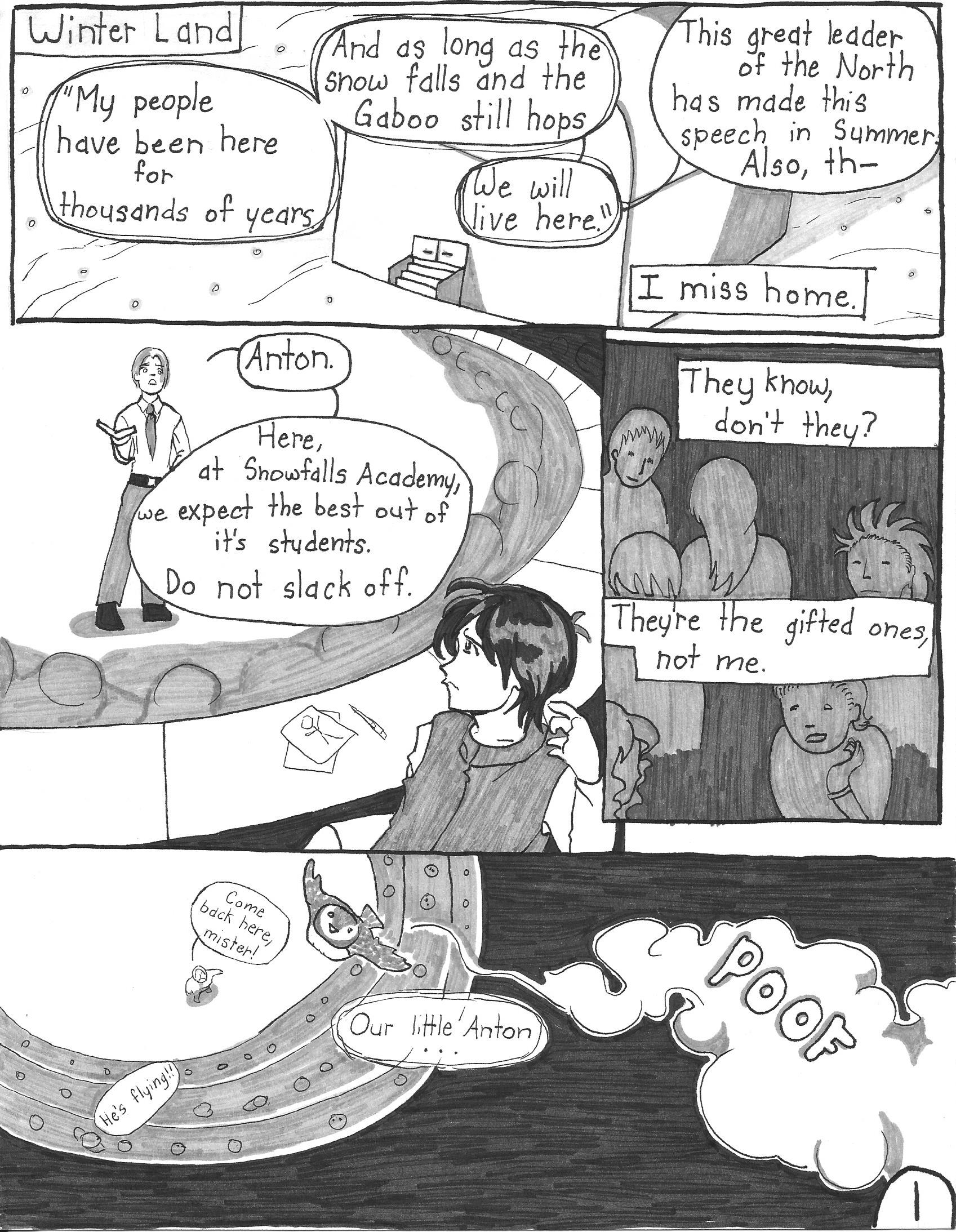 Winterland Page 1 (New Version)