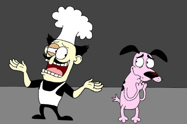 Peppino and Courage by Crack657 on DeviantArt