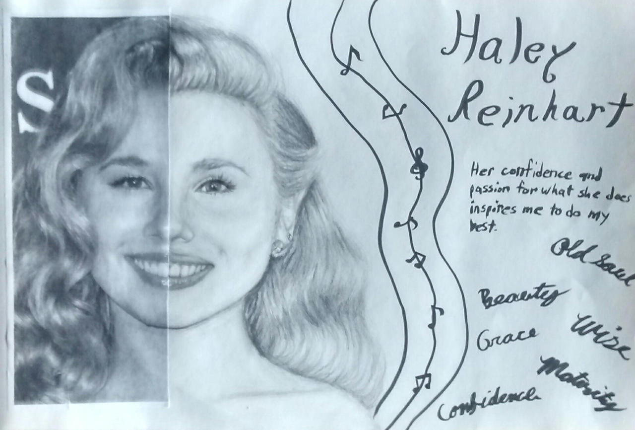 Haley Reinhart Half-Portrait by SparkleLight3 on DeviantArt