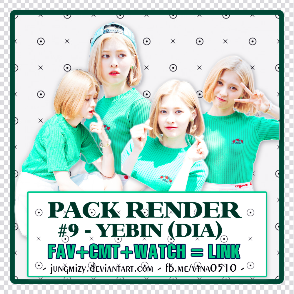 Pack Render #9 - DIA Yebin by JungMizy on DeviantArt