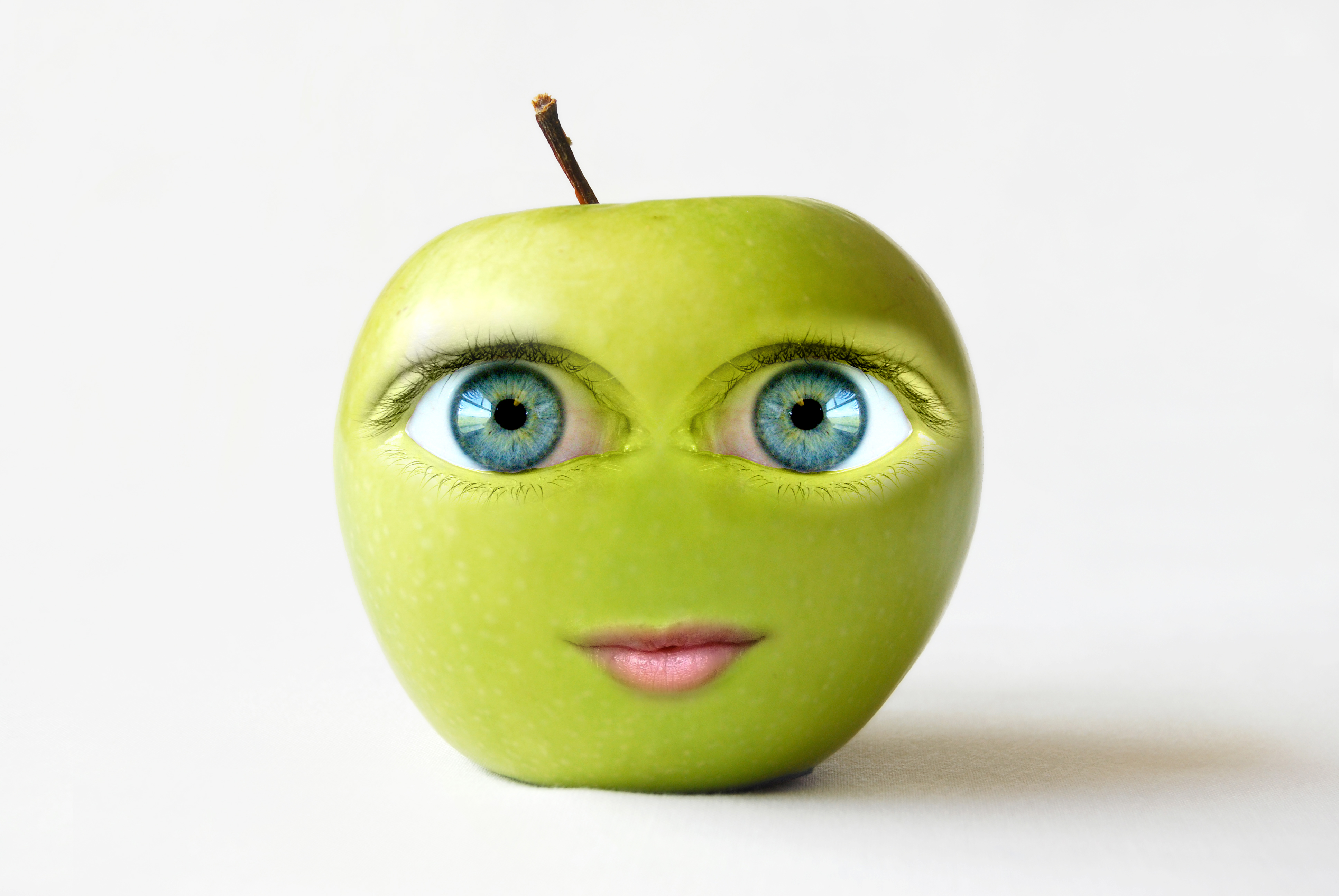 Every apple has a face