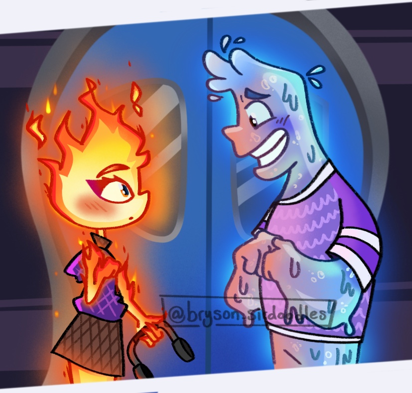 Elemental (Ember and Wade) by brysonsirdoodles on DeviantArt