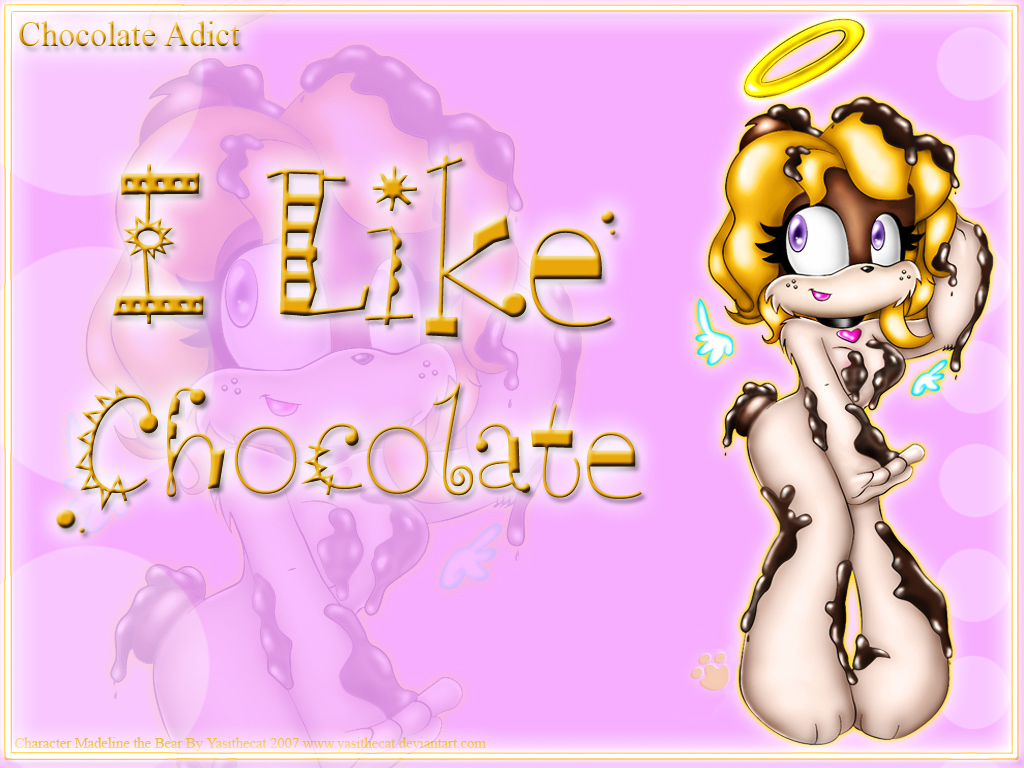 I like Chocolate - Wallpaper