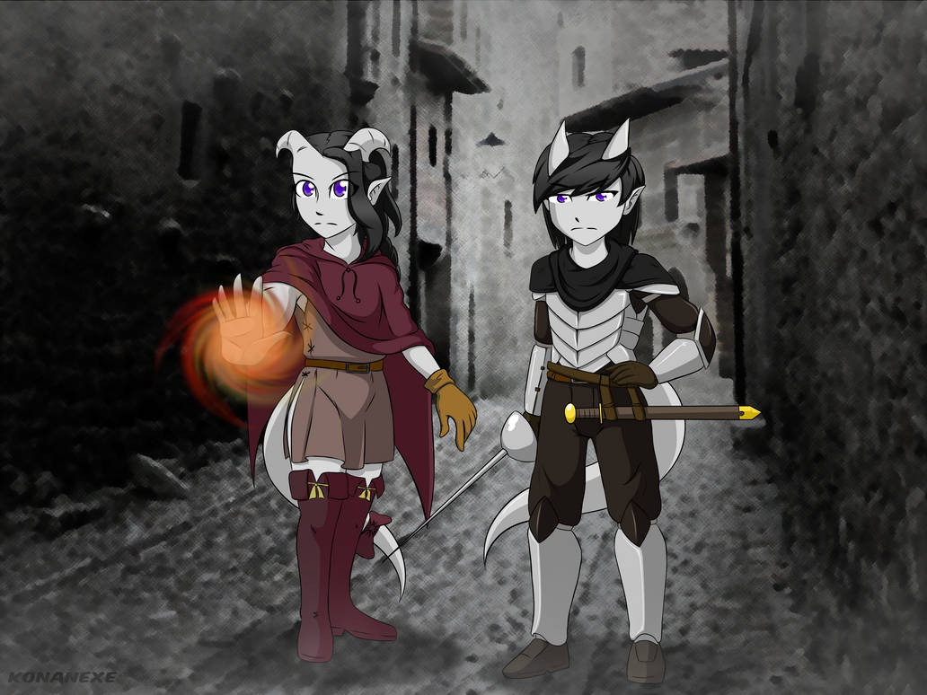 twin rogue commission by konanexe on DeviantArt
