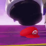 Bowser Stomps on Mario Hat