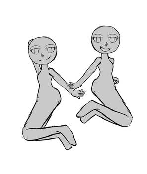 pic Friends Drawing Base Two Friend Pose Reference couple bases on bases for you deviantart